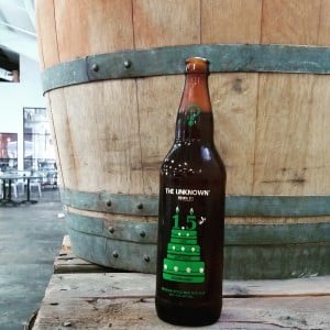 The Unknown Launches 1.5ish Anniversary Bottles! 1 1.5 Anniversary Beer for Unknown Brewing