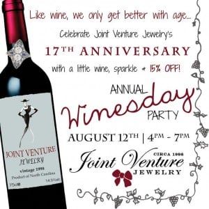 Annual Winesday Party at Joint Venture Jewelry 1 joint venture