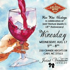 Joint Venture Jewelry’s 18th Anniversary Winesday Party 1 jvj-winesday-RWS