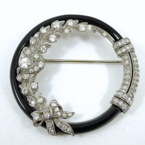 Annual Vintage Jewelry Show 3 circlebrooch-1