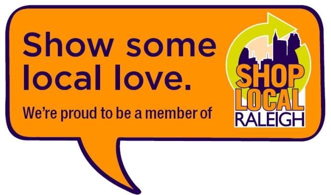 Shop Local Raleigh Proud Member