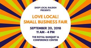 Hurricane Relief Collections at Love Local! Small Business Fair 1 Love Local! Small Business Fair