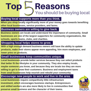 Holiday Shopping Online, The Local Way 1 Buying local supports more than you think.When you shop locally significantly more of your money goes towards benefiting other local businesses service providers and farms.
