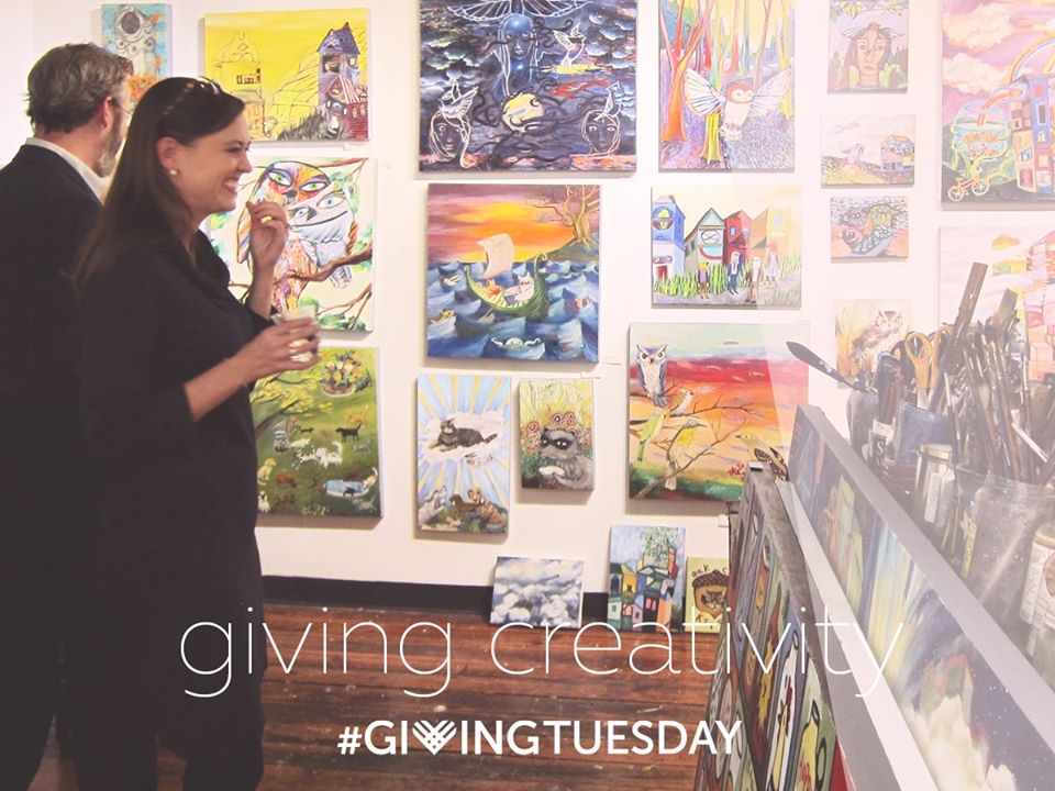 Giving Tuesday 2019 - Keep it LOCAL 1 Artspace - Giving Tuesday