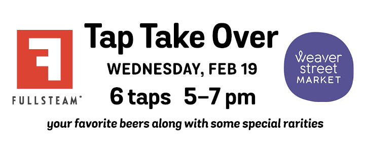 Fullsteam Takeover poster horizontal outlines
