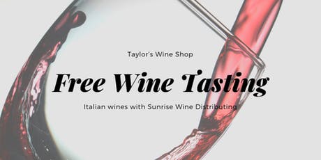 Italian Wine Tasting