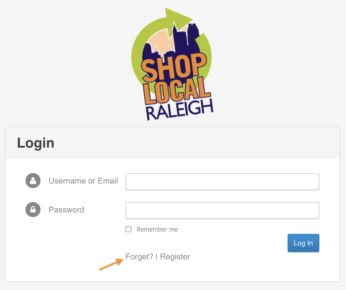 Renew SLR Annual Membership 2 Step 1 - Login