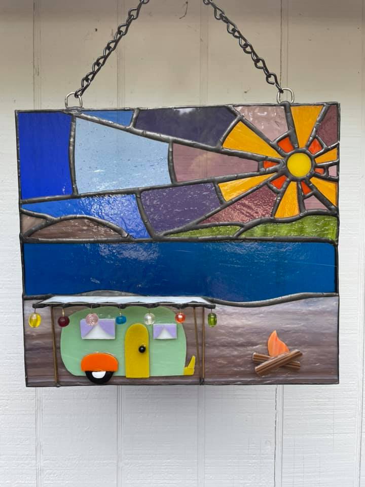 She Shed Stained Glass