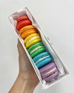 Member Spotlight- January's New and Renewed Members 62 Little Blue Macaron Rainbow Box