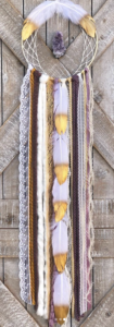 The Woven Willow Macrame Crystal Dream Catcher