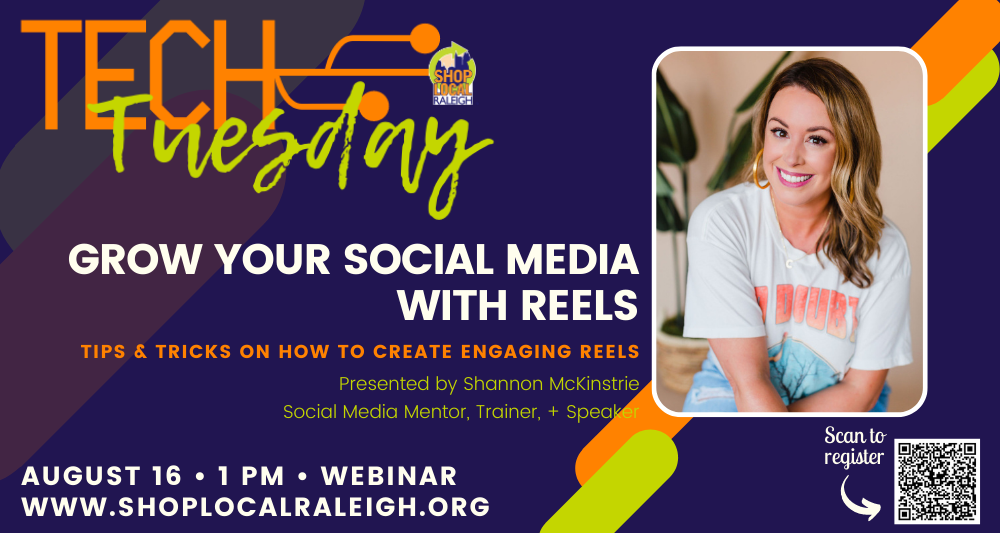 08.16.22 Tech Tuesday Grow Your Social Media With Reels