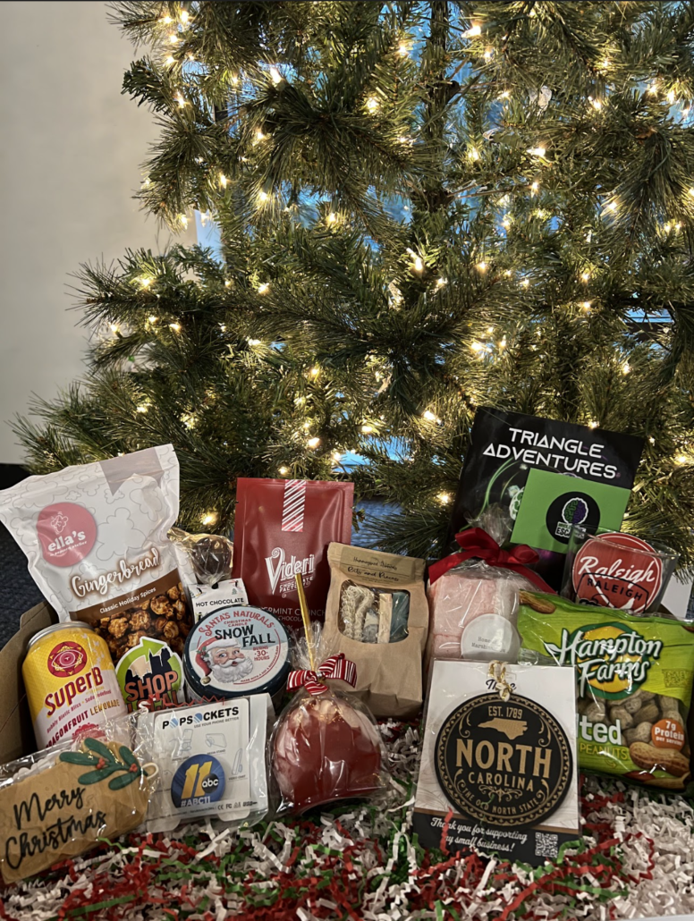 Raleigh Christmas Parade Gift Boxes