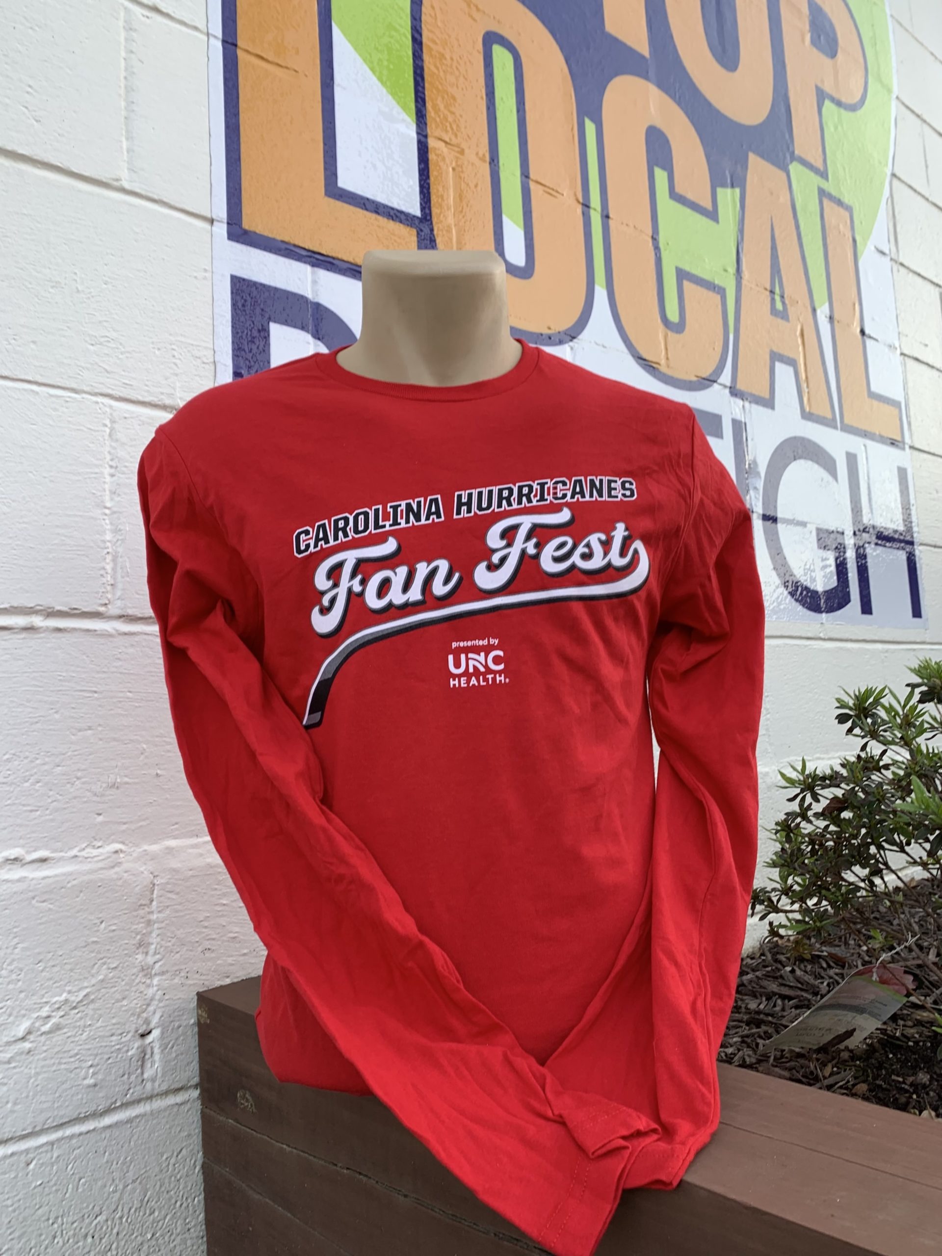 Carolina Hurricanes Fan Fest - Red Long Sleeve T-Shirt 1 Carolina Hurricanes Fan Fest - Red Long Sleeve T-Shirt
