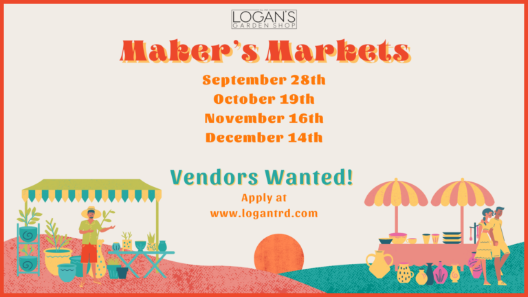 Upcoming Logans Makers Markets vendors wanted 768x432