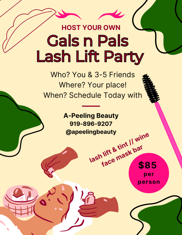 Pink and White Beauty Clinic and Spa Flyer2 768x994