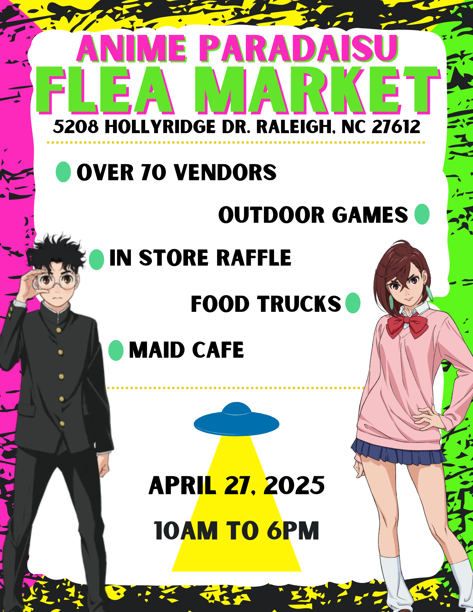 DanDaDan Market Flyer
