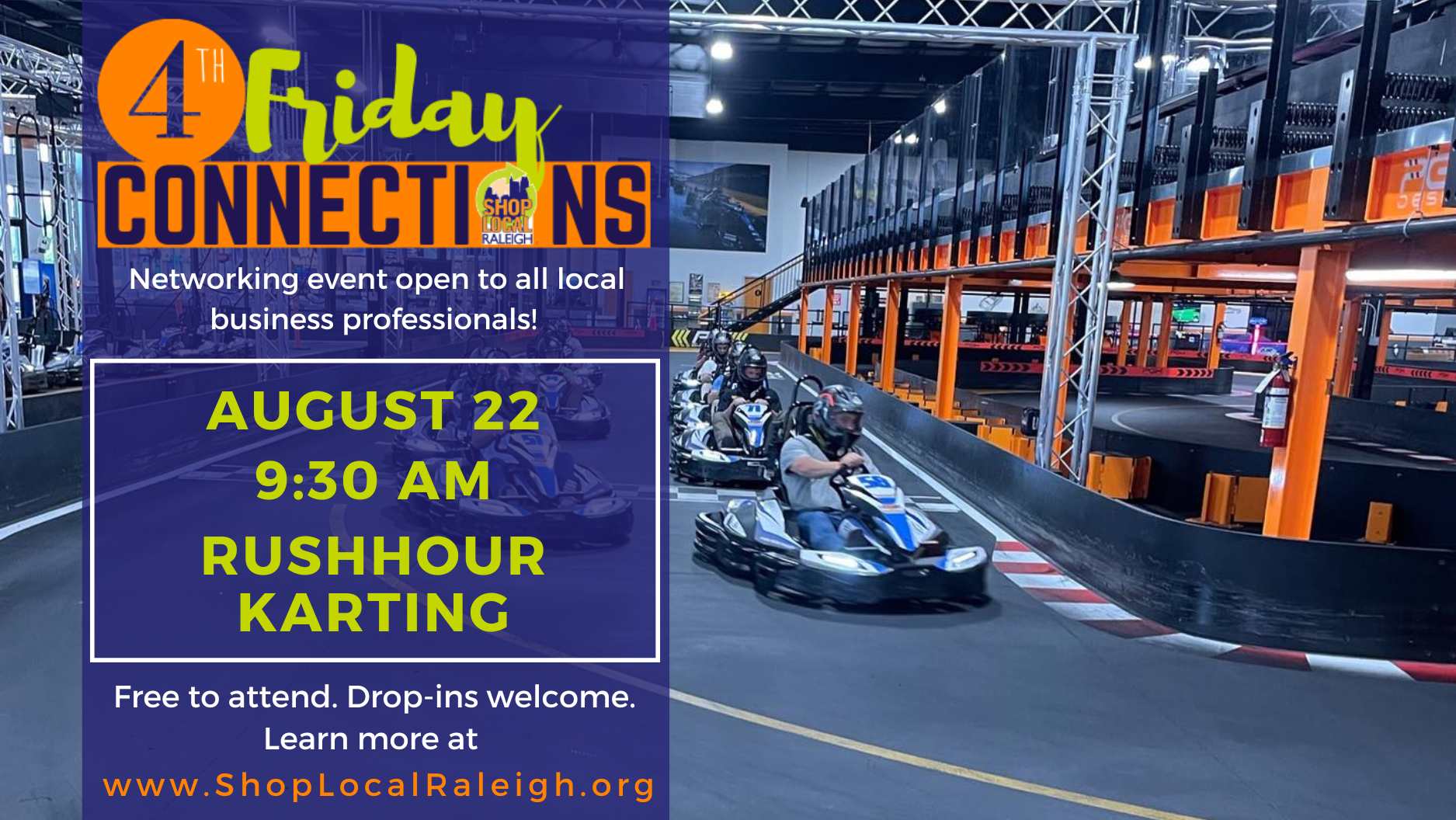 June's Tech Tuesday - Big Voice, Small Biz: How to Brand Like a Powerhouse 15 Rush Hour Karting Aug. 2025 1