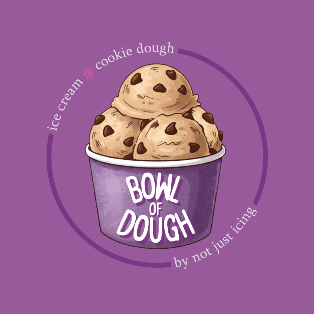 Bowl of Dough By Not Just Icing
