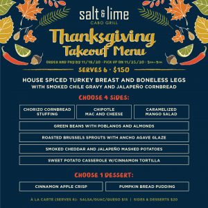 Thanksgiving To Go 2 Salt & Lime Cabo Grill_Thanksgiving-Poster-02
